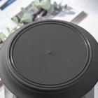 Горшок для цветов с поддоном «Призма», 2.6 л, пластиковый, графитовый - Фото 4