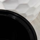 Кашпо для цветов со вставкой «Мозаика», 19.5 л (9 л), белое - Фото 3