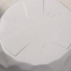 Кашпо для цветов со вставкой «Мозаика», 19.5 л (9 л), цвет кремовый - Фото 5