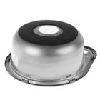 УЦЕНКА Мойка кухонная Accoona AB4539, врезная, круглая, толщ. 0.6 мм, 450×390×165 мм, глянец - Фото 3