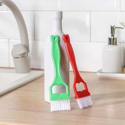 Набор щёток универсальных, 18×4,5×1 см, 2 шт, цвет МИКС