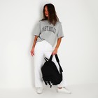 Рюкзак школьный молодёжный «Ротик Off», 29х12х37 см, отдел на молнии, наружный карман, цвет чёрный - Фото 11