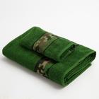 Полотенце махровое Love Life «Милитари» 70×130 см, цв. хаки, 100% хлопок, 360 г/м² - Фото 5