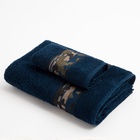 Полотенце махровое Love Life «Милитари» 70×130 см, цв. синий, 100% хлопок, 360 г/м²  (артикул 5479465)  большой выбор товаров оптом и в розницу по низким ценам с доставкой