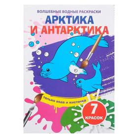 Волшебная водная раскраска «Арктика и Антарктика» 5799431