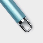 Тёрка с ручкой мелкая Доляна Lagoona, 30 см, нержавеющая сталь, цвет голубой металлик - Фото 9