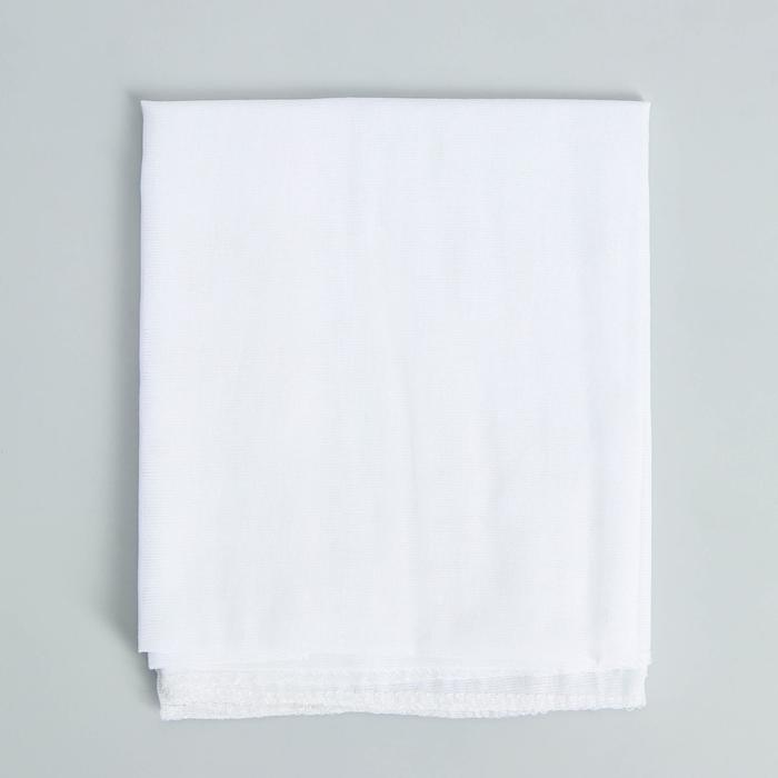 Полотно под чехол для гладильной доски Eva, 80×80 см, цвет белый - Фото 1