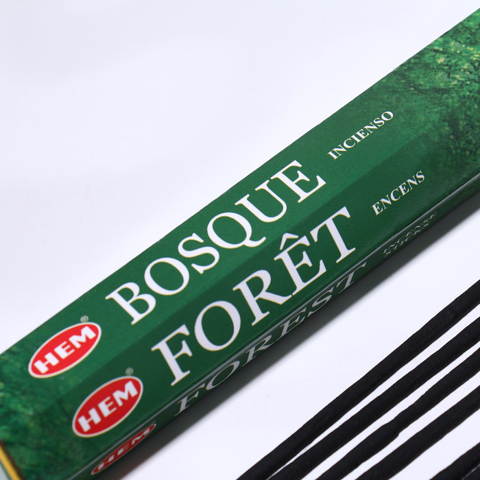 Благовония HEM "Forest. Лес", 20 палочек в упаковке, шестигранник - фото 1906774912