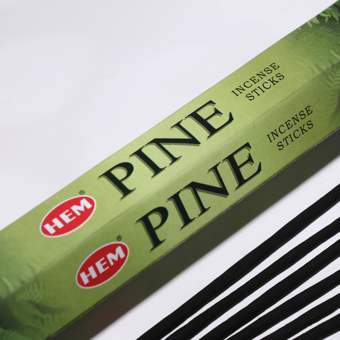 Благовония HEM "Pine. Сосна", 20 палочек в упаковке, шестигранник - фото 1906774919