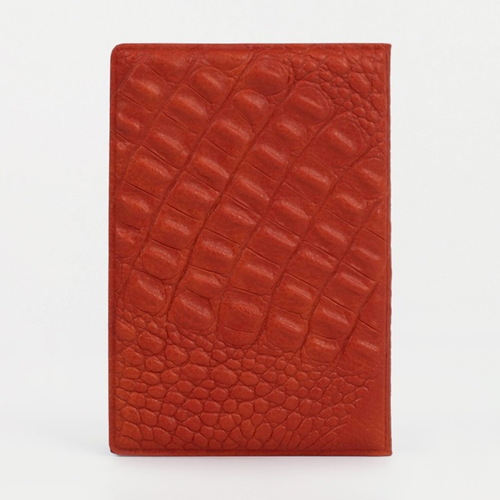 Обложка для паспорта, цвет рыжий - фото 1908639729