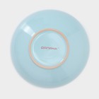 Набор тарелок керамических Доляна «Пастель», 18 предметов: 6 тарелок d=19 см, 6 тарелок d=27 см, 6 мисок d=19 см, цвет голубой - Фото 11