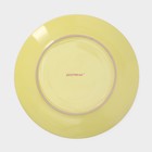 Набор тарелок керамических Доляна «Пастель»,18 предметов: 6 тарелок d=19 см, 6 тарелок d=27 см, 6 мисок d=19 см, цвет жёлтый - фото 4317928