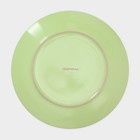 Набор тарелок керамических Доляна «Пастель», 18 предметов: 6 тарелок d=19 см, 6 тарелок d=27 см, 6 мисок d=19 см, цвет зелёный - Фото 8