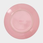 Набор тарелок керамических Доляна «Пастель», 18 предметов: 6 тарелок d=19 см, 6 тарелок d=27 см, 6 мисок d=19 см, цвет розовый - Фото 7
