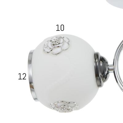 Люстра 8601/3 3х40Вт Е27 хром 54х54х26 см МОДЕЛЬ:GMN-0127,