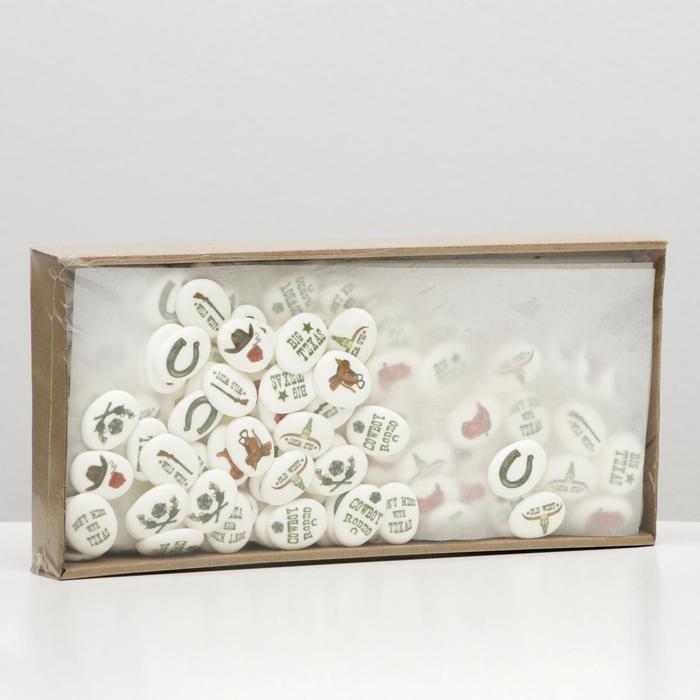 Сахарные фигуры «Медальоны. Техас», 300 шт. - Фото 1