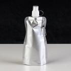 Фляжка для воды «Классика», 450 мл, на карабине, 10×26.6 см - Фото 1