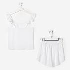 Комплект (шорты, майка) KAFTAN, 40-42, бел 5483542