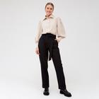 Брюки женские MINAKU цвет чёрный, р-р 42  (артикул 5490841)  большой выбор товаров оптом и в розницу по низким ценам с доставкой