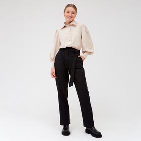 Брюки женские MINAKU цвет чёрный, р-р 42