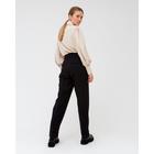 Брюки женские MINAKU цвет чёрный, р-р 42  (артикул 5490841)  большой выбор товаров оптом и в розницу по низким ценам с доставкой