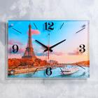 Часы настенные, интерьерные "Увидеть Париж" 40х56 см, бесшумные - фото 318446387