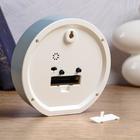 Будильник, часы настольные "Классика", дискретный ход, циферблат 15 см, 15.7 х 15.7 см, АА - Фото 3