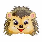 Термотрансфер «Ёжик», 16×13.5 см, набор 10 шт.  (артикул 5494223)  большой выбор товаров оптом и в розницу по низким ценам с доставкой