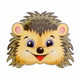 Термотрансфер «Ёжик», 16 х 13,5 см, набор 10 шт.