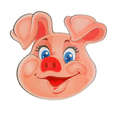 Термотрансфер «Поросёнок», 16×14.5 см, набор 10 шт.