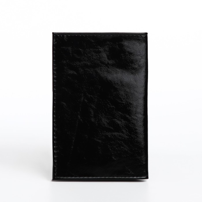 Обложка для паспорта, цвет чёрный - фото 1908640256