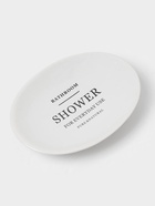 Аксессуары для ванной «Лофт», 4 предмета, мыльница, дозатор для мыла 440 мл, 2 стакана 320 мл, белые - Фото 6