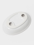 Аксессуары для ванной «Лофт», 4 предмета, мыльница, дозатор для мыла 440 мл, 2 стакана 320 мл, белые - Фото 7