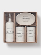 Аксессуары для ванной «Лофт», 4 предмета, мыльница, дозатор для мыла 440 мл, 2 стакана 320 мл, белые - Фото 8