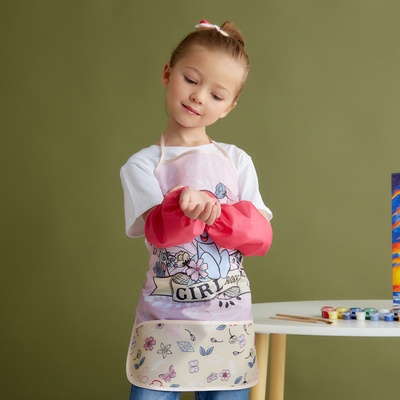 Фартук с нарукавниками детский Fairy forest, My Little Pony, 49×39 см