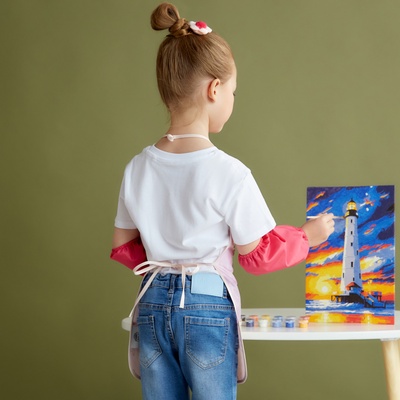 Фартук с нарукавниками детский Fairy forest, My Little Pony, 49×39 см