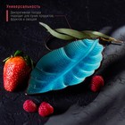 Блюдо сервировочное «Таллула. Лист», 18×9.5 см, керамика, цвет голубой - Фото 2