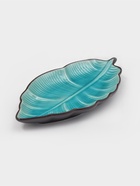 Блюдо сервировочное «Таллула. Лист», 18×9.5 см, керамика, голубое - Фото 2