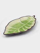 Блюдо сервировочное «Таллула. Лист», 18×9.5 см, керамика, зелёное - Фото 2