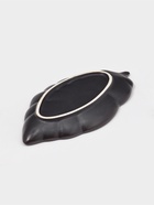 Блюдо сервировочное «Таллула. Лист», 18×9.5 см, керамика, зелёное - Фото 3