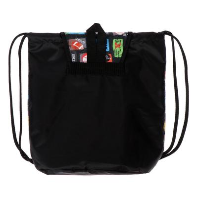 Мешок-рюкзак для обуви, с клапаном, 30 х 29,5 х 11 см, «Оникс», СР-04, «Мячи mix»