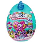 Мягкая игрушка мини RainBocoRns, в яйце, с аксессуарами, разноцветный - Фото 2