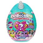 Мягкая игрушка мини RainBocoRns, в яйце, с аксессуарами, разноцветный - Фото 10