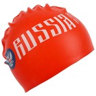 Шапка для плавания мужская Rus, силиконовая, обхват 54-60 см - Фото 3