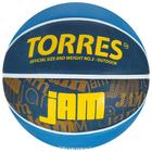 Мяч баскетбольный TORRES Jam, B02043, резина, клееный, 8 панелей, р. 3 - Фото 6