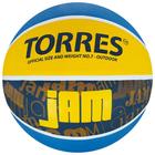 Мяч баскетбольный TORRES Jam, B02047, резина, клееный, 8 панелей, р. 7 - Фото 5