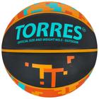 Мяч баскетбольный TORRES TT, B02125, резина, клееный, 8 панелей, р. 5 - фото 11465854