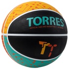 Мяч баскетбольный TORRES TT B02127, р. 7, резина, нейлон. корд, бутиловая камера - Фото 7