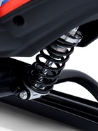 Снегокат Snowpatrol 2, со спинкой, с фонариком, красный, чёрный, SND4/1 Nika Kids - Фото 16