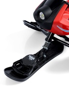 Снегокат Snowpatrol 2, со спинкой, с фонариком, красный, чёрный, SND4/1 Nika Kids - Фото 11